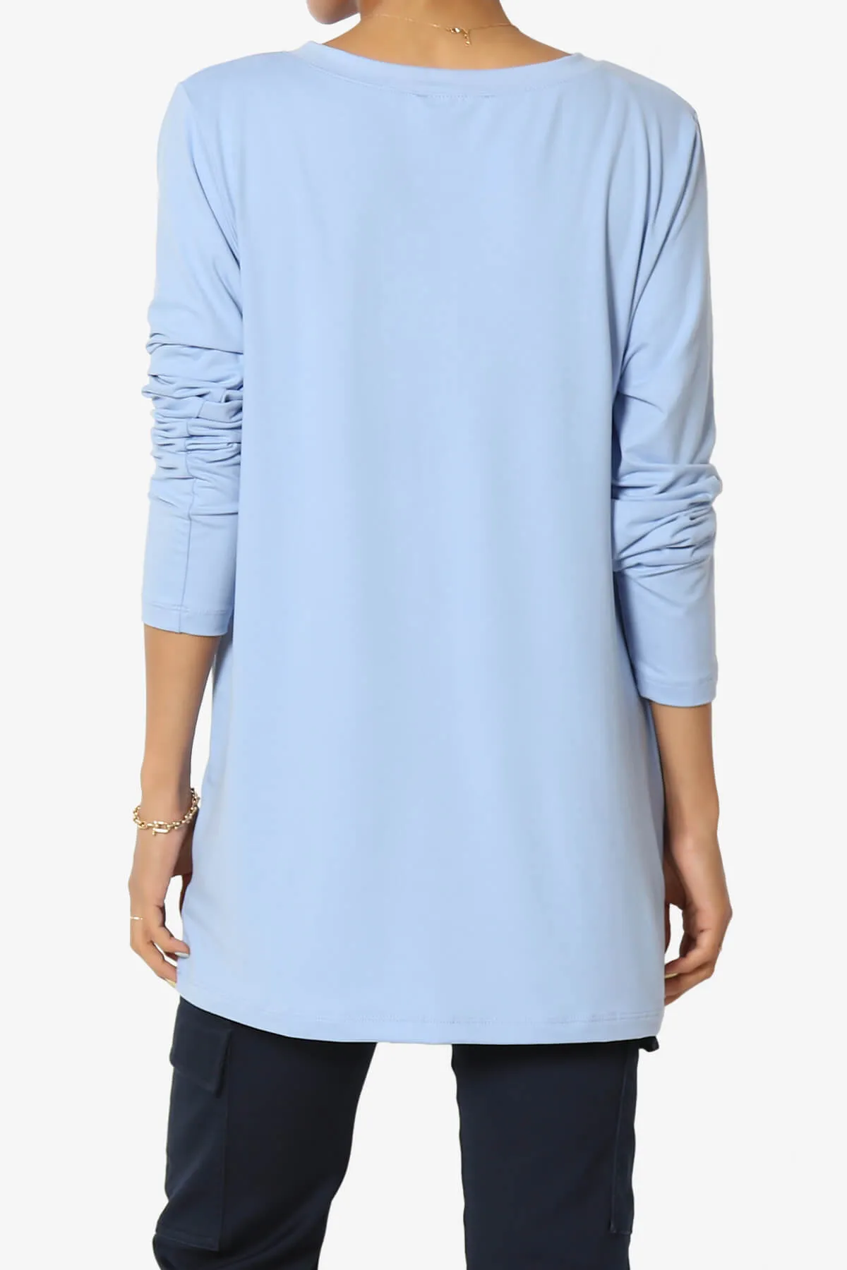 Susan Ultra Soft Chest Pocket Loose Fit T-Shirt PLUS