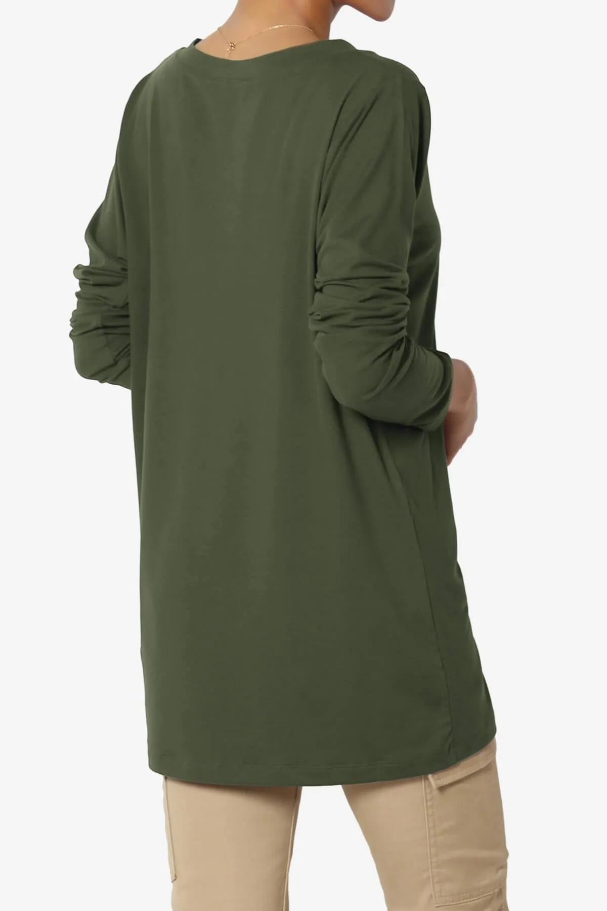 Susan Ultra Soft Chest Pocket Loose Fit T-Shirt PLUS