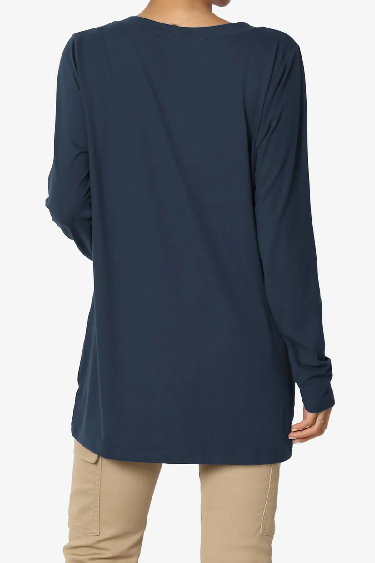 Susan Ultra Soft Chest Pocket Loose Fit T-Shirt PLUS