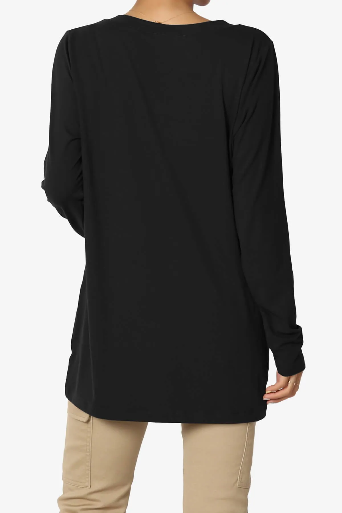 Susan Ultra Soft Chest Pocket Loose Fit T-Shirt PLUS