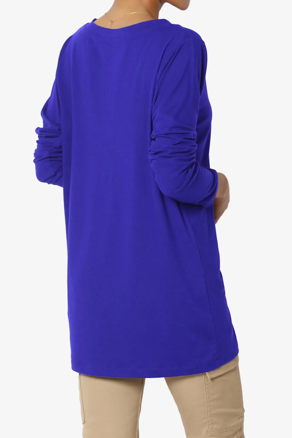 Susan Ultra Soft Chest Pocket Loose Fit T-Shirt PLUS