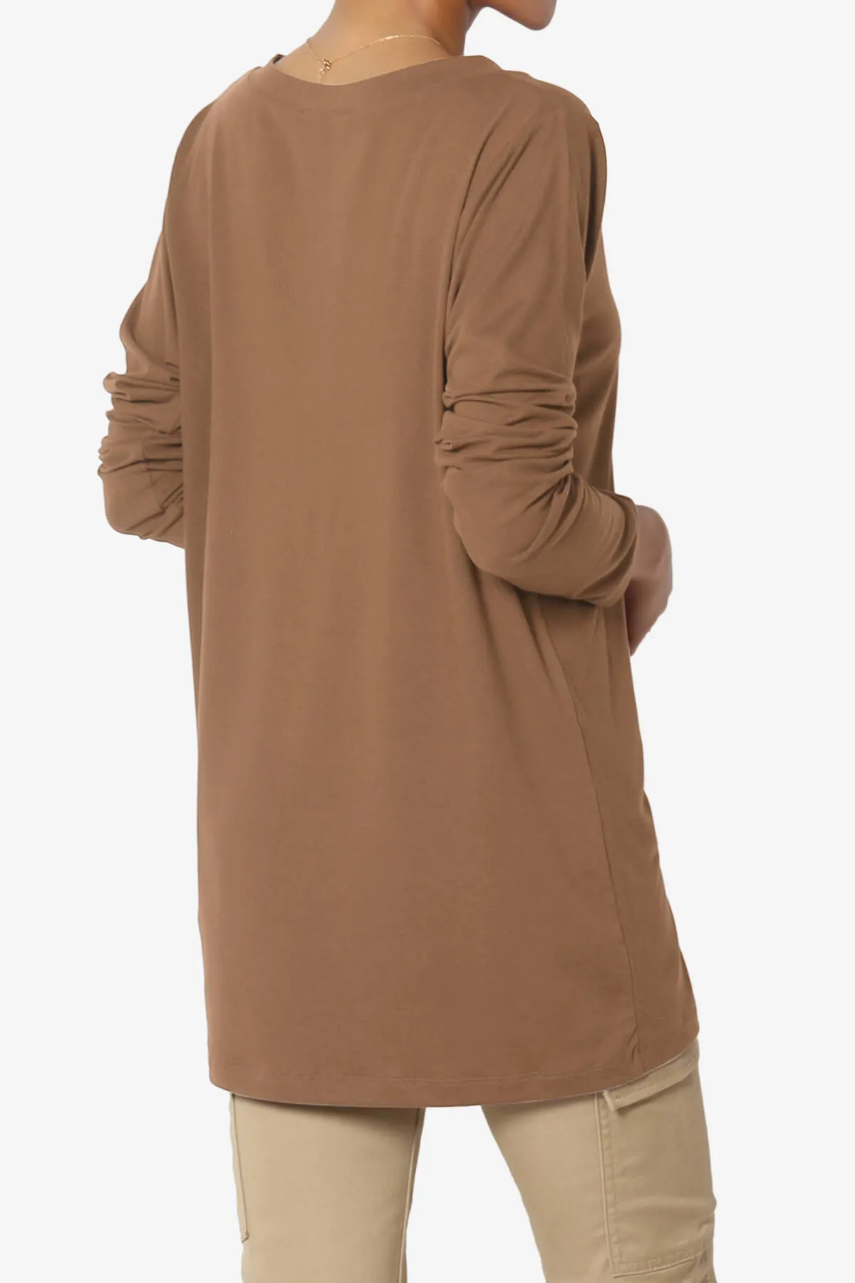 Susan Ultra Soft Chest Pocket Loose Fit T-Shirt PLUS