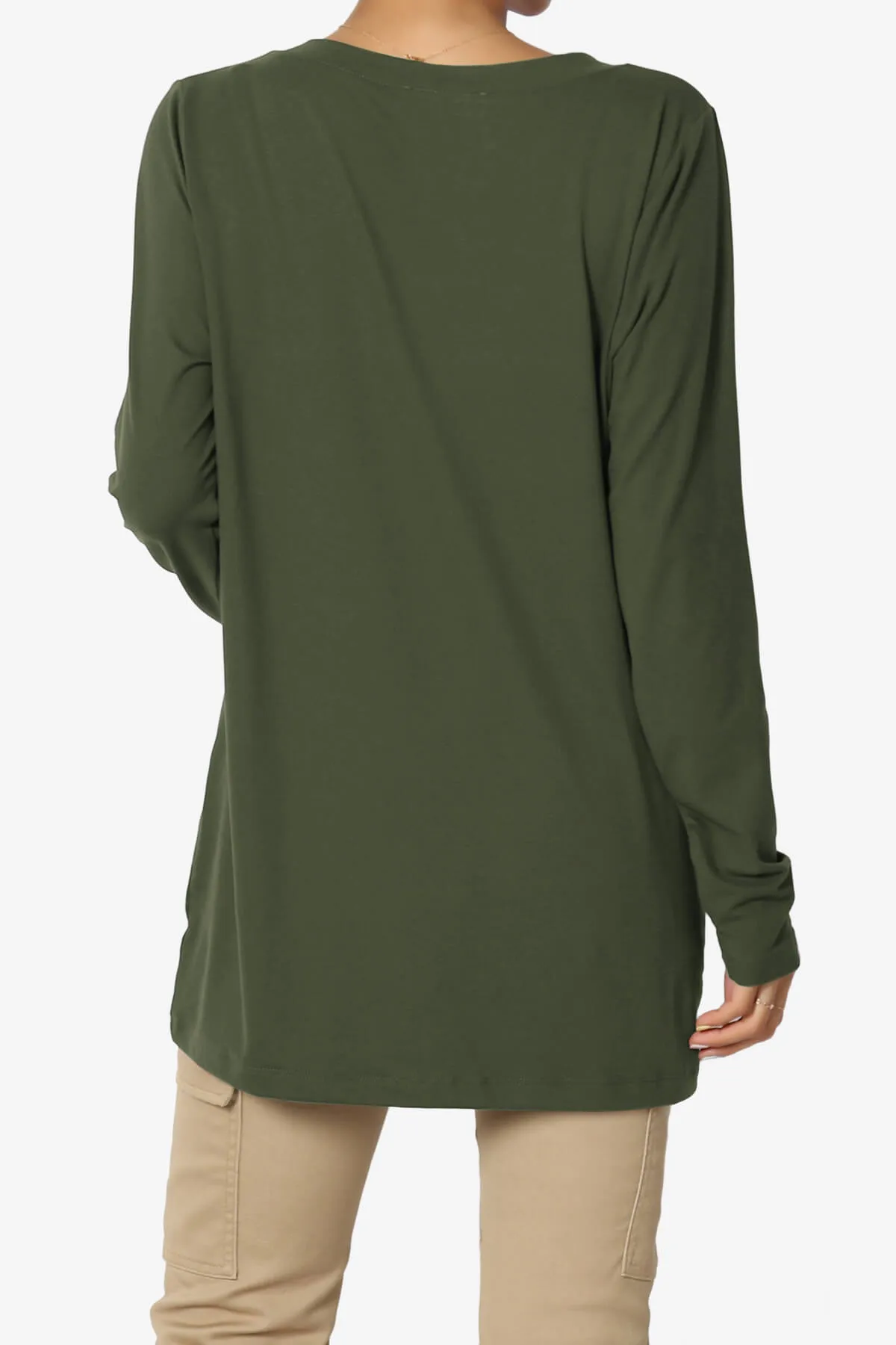 Susan Ultra Soft Chest Pocket Loose Fit T-Shirt PLUS