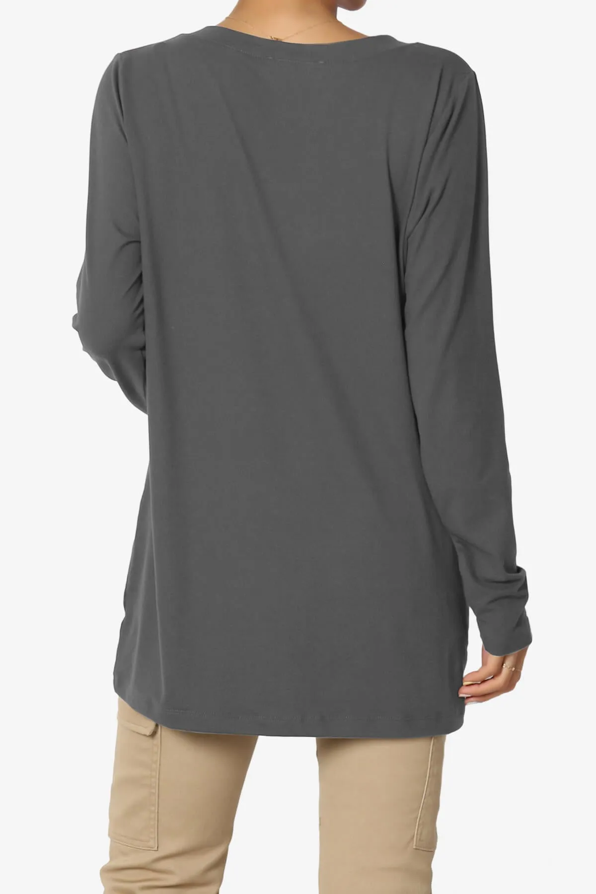 Susan Ultra Soft Chest Pocket Loose Fit T-Shirt PLUS