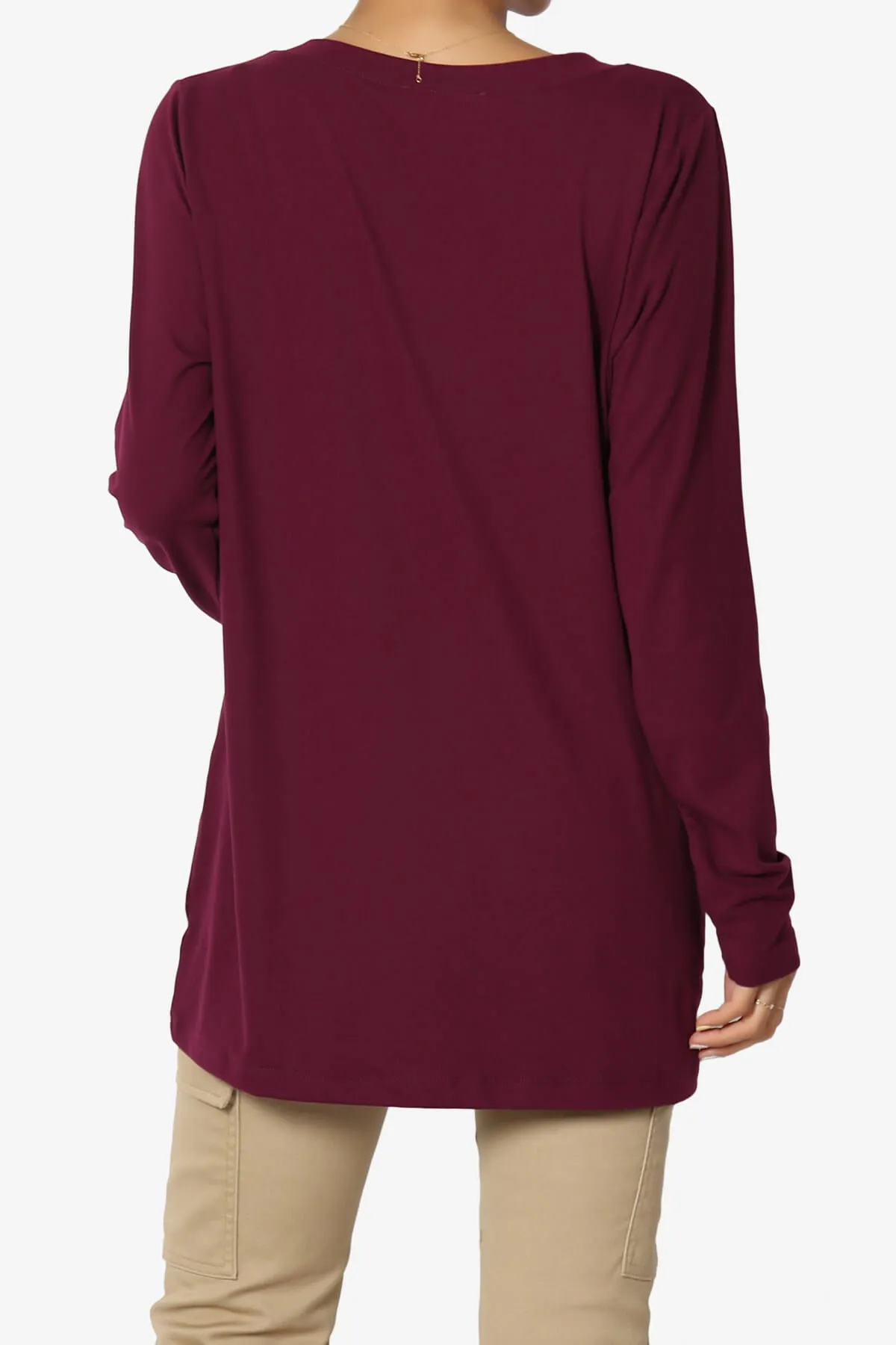 Susan Ultra Soft Chest Pocket Loose Fit T-Shirt PLUS