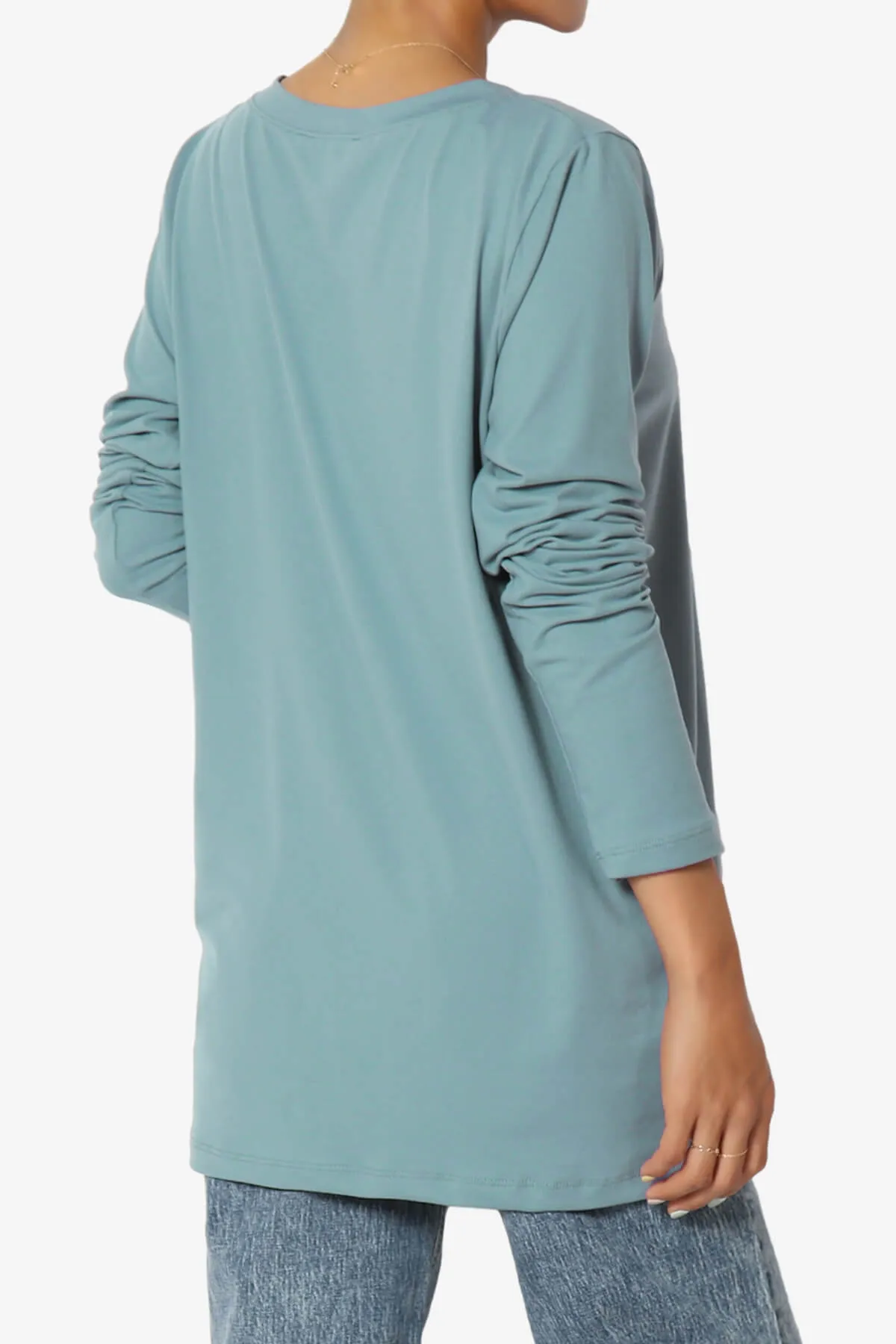 Susan Ultra Soft Chest Pocket Loose Fit T-Shirt PLUS