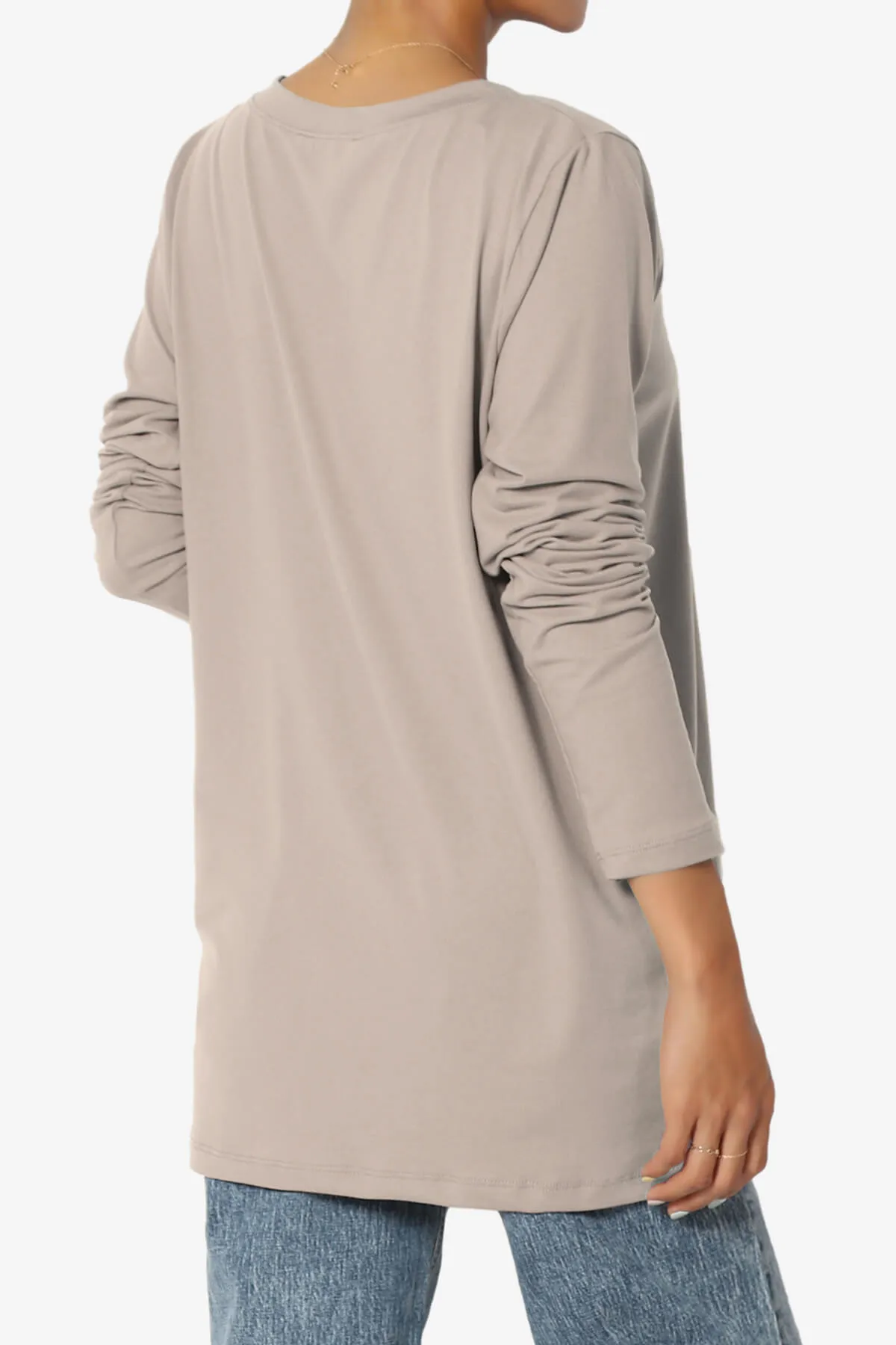 Susan Ultra Soft Chest Pocket Loose Fit T-Shirt PLUS