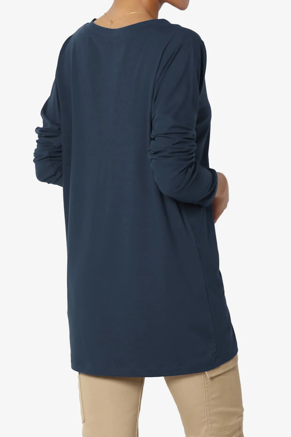 Susan Ultra Soft Chest Pocket Loose Fit T-Shirt PLUS