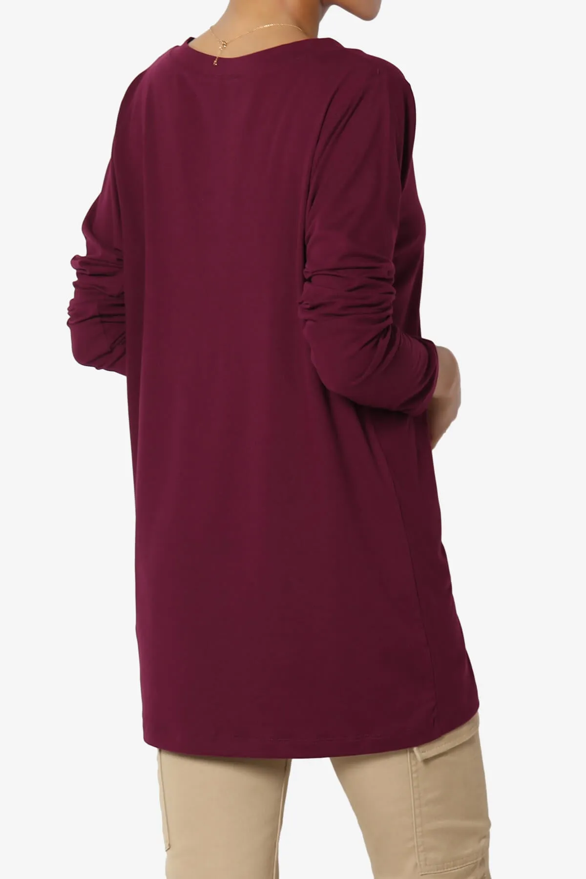 Susan Ultra Soft Chest Pocket Loose Fit T-Shirt PLUS