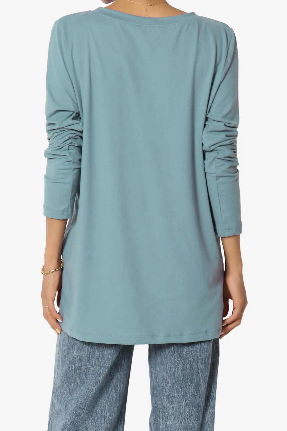 Susan Ultra Soft Chest Pocket Loose Fit T-Shirt PLUS