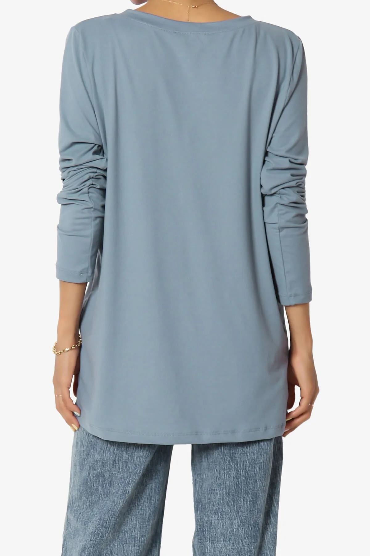Susan Ultra Soft Chest Pocket Loose Fit T-Shirt PLUS