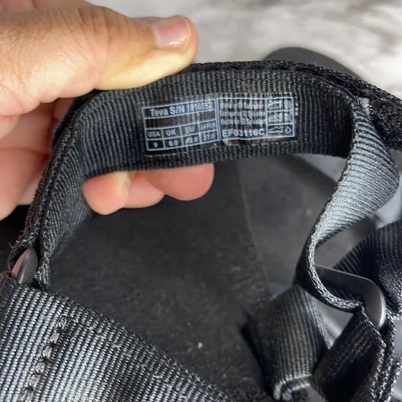 Teva Men's Original Universal Urban Sandal Black size 9