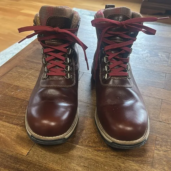 Timberland X Pendleton Hiking Boots Gortex Mens Size 8.5 Brown Ankle High