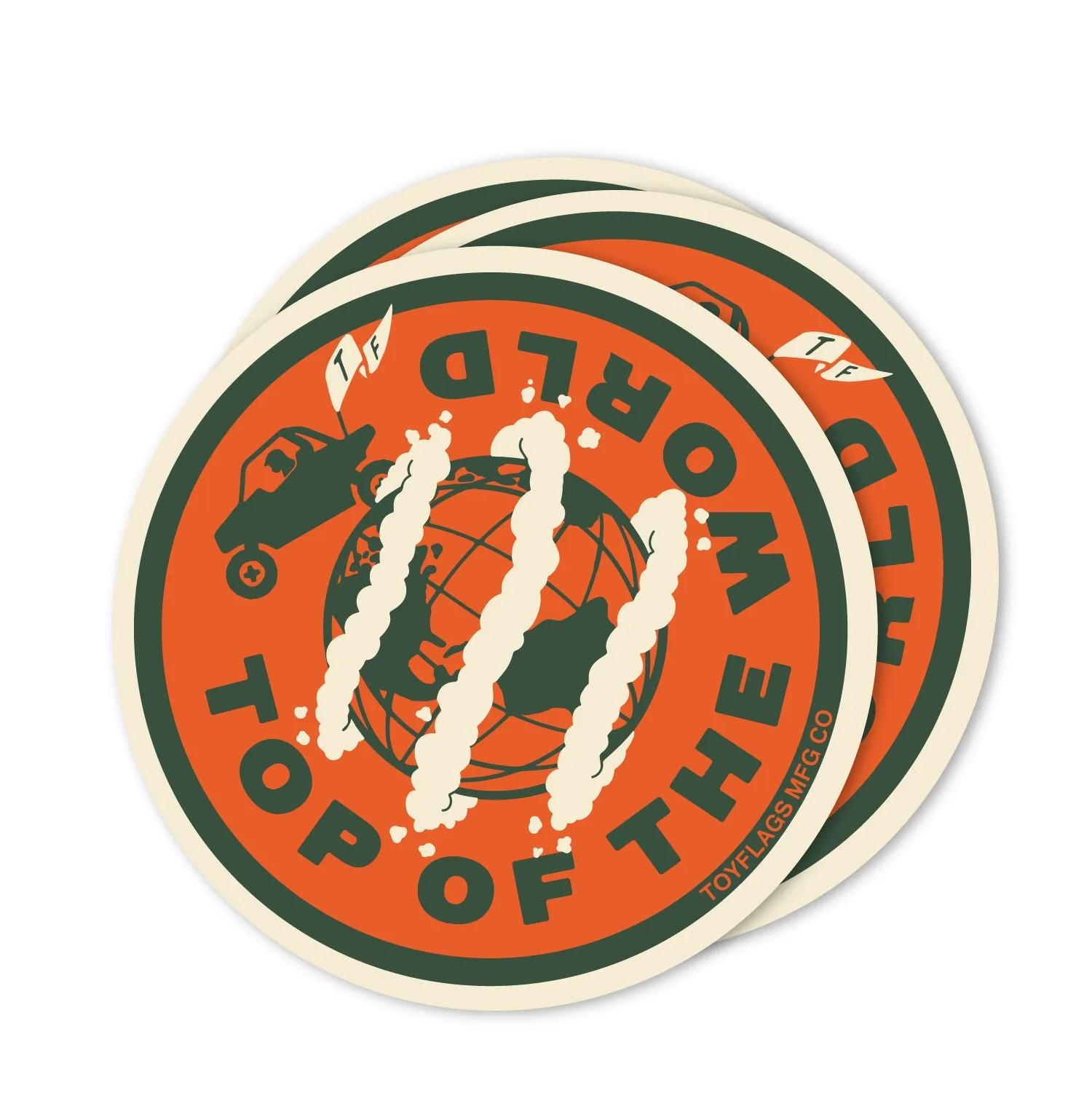 Top of the World Trail sticker