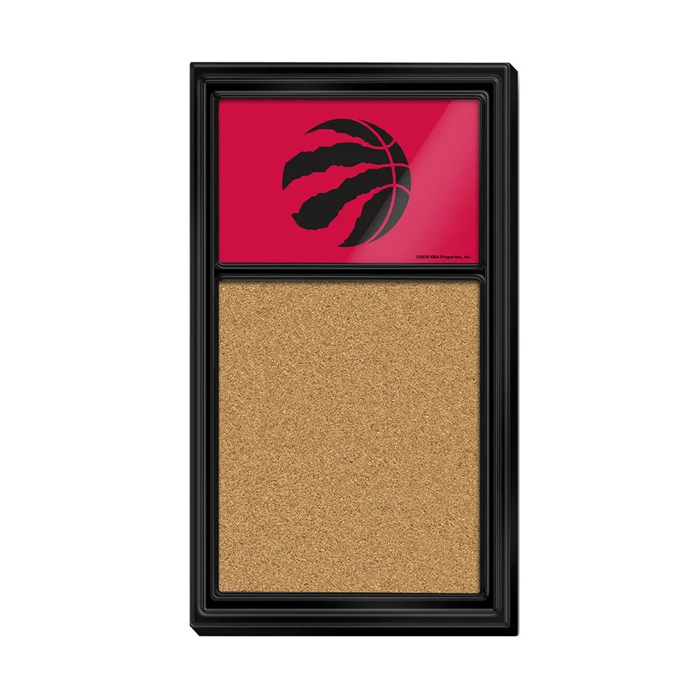 Toronto Raptors: Cork Note Board