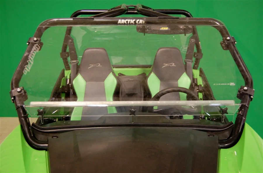 Trail Armor Arctic Cat Wildcat Trail, Wildcat Trail XT, Wildcat Trail Limited EPS, Wildcat Sport Limited EPS, Wildcat Sport XT, Wildcat Sport CoolFlo Windshield with Fast Clamps DoT Approved Rated AS4 2014 - 2017