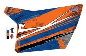 Trail Armor Gen X Two Door Graphics Kit - 2013 RZR XP 900 Orange Madness