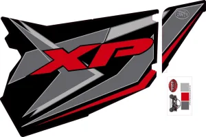 Trail Armor GenX Slide On Two Door Graphics Kit  - 2014 RZR XP 1000 Black Pearl