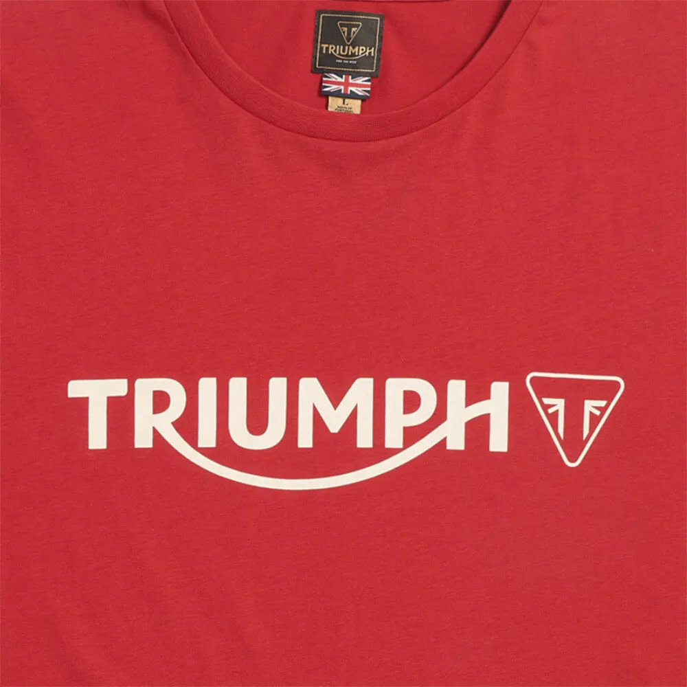 Triumph Cartmel T-Shirt Red / Bone