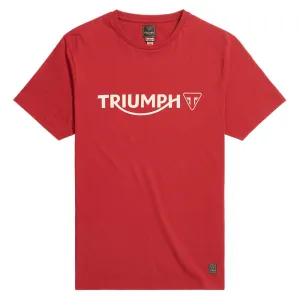 Triumph Cartmel T-Shirt Red / Bone