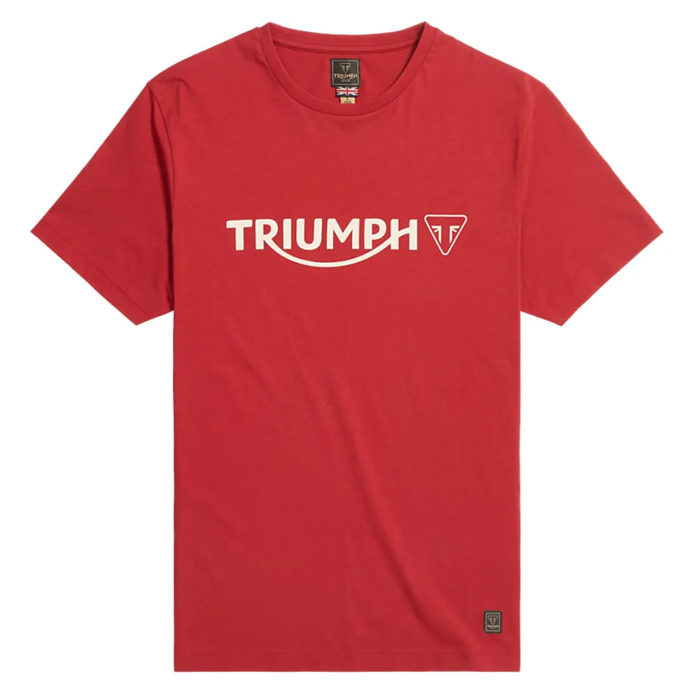 Triumph Cartmel T-Shirt Red / Bone