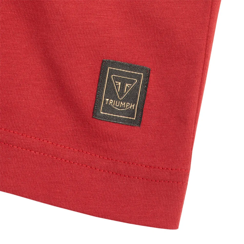 Triumph Cartmel T-Shirt Red / Bone