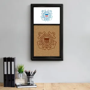 US Coast Guard: Dual Logo - Cork Note Board