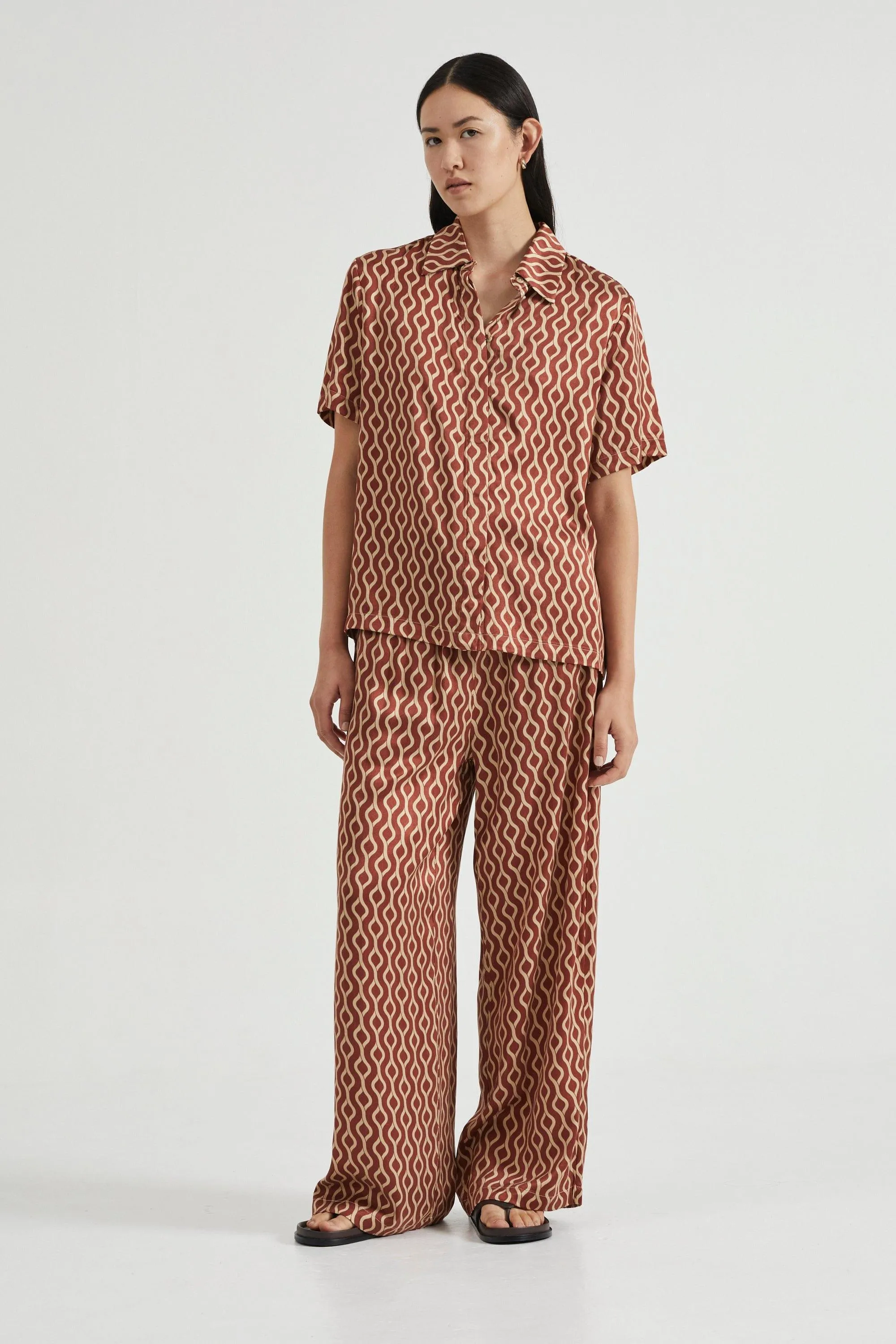 VOYAGE RELAXED SHIRT | TILE