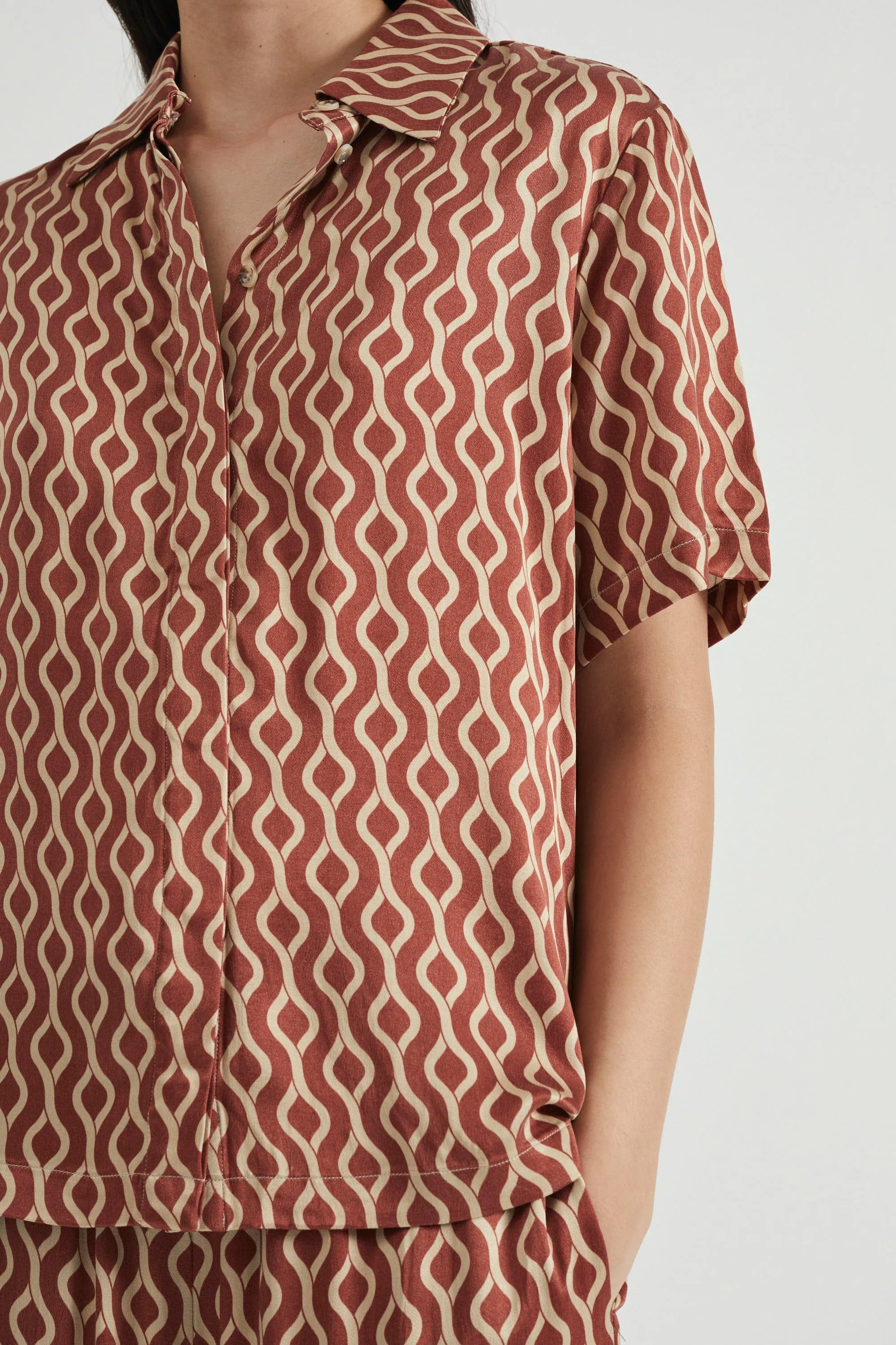 VOYAGE RELAXED SHIRT | TILE