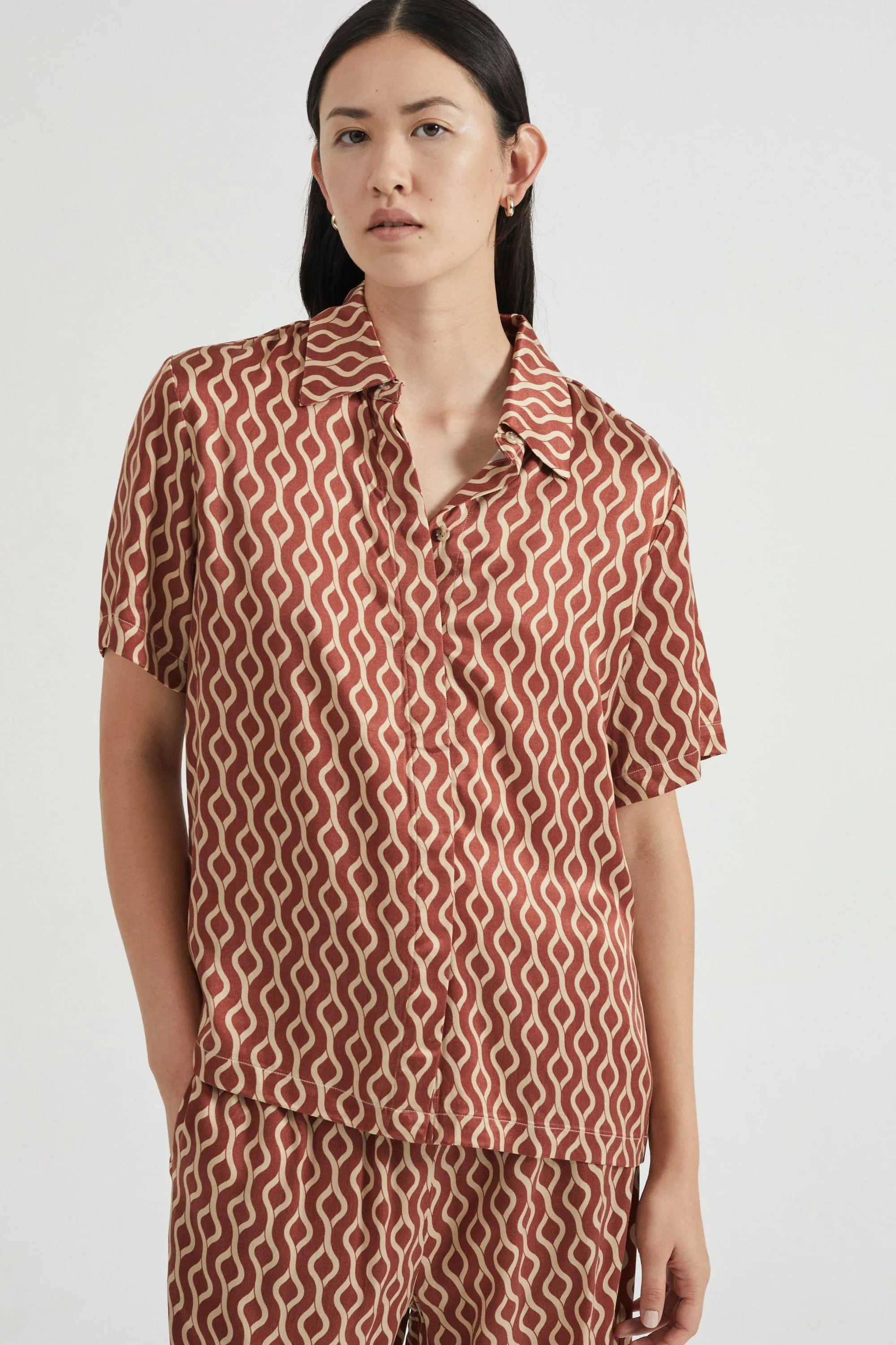 VOYAGE RELAXED SHIRT | TILE