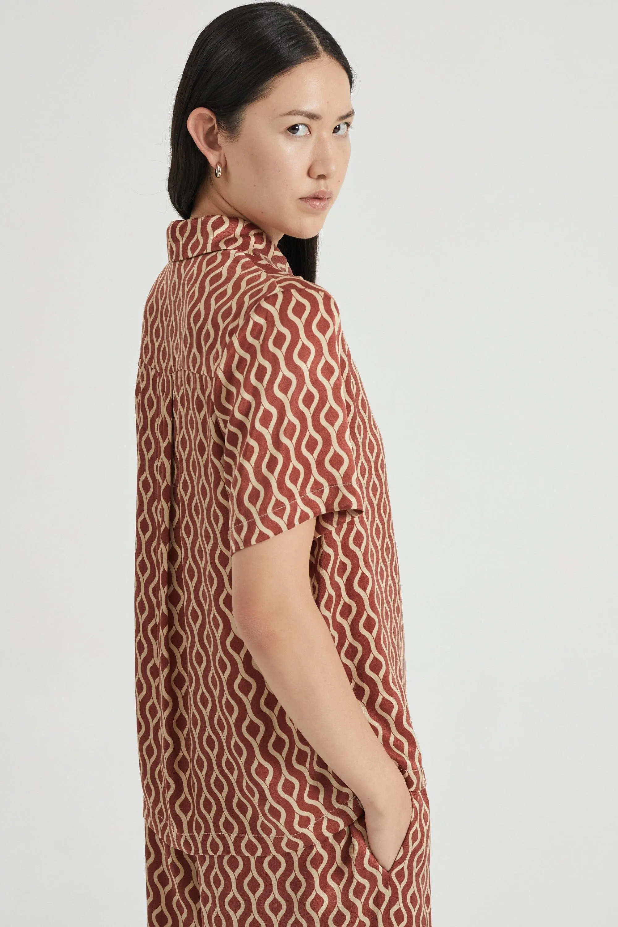 VOYAGE RELAXED SHIRT | TILE