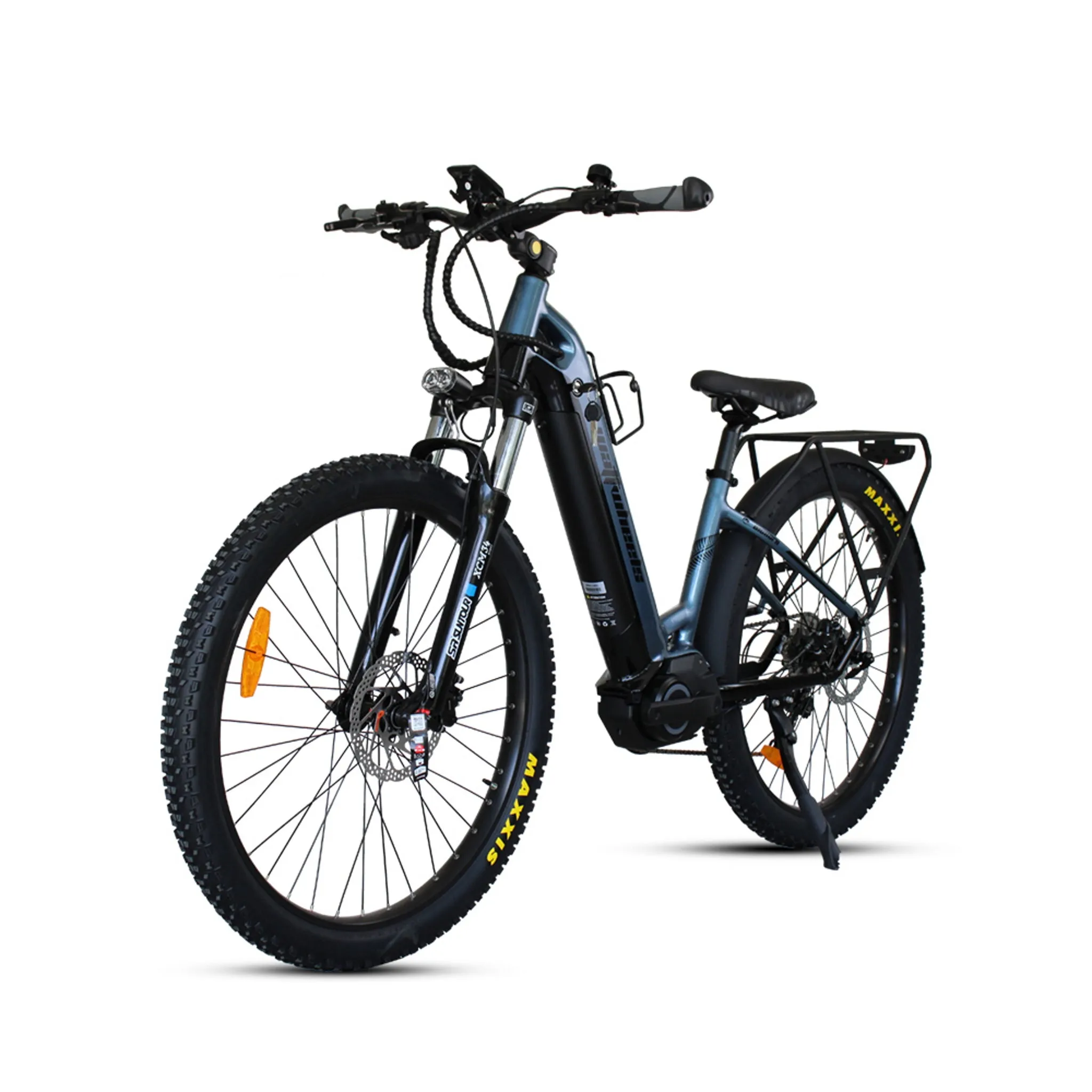 Watt Wheels Bighorn LS Electric Bike 720Wh Battery Gloss Stone Blue