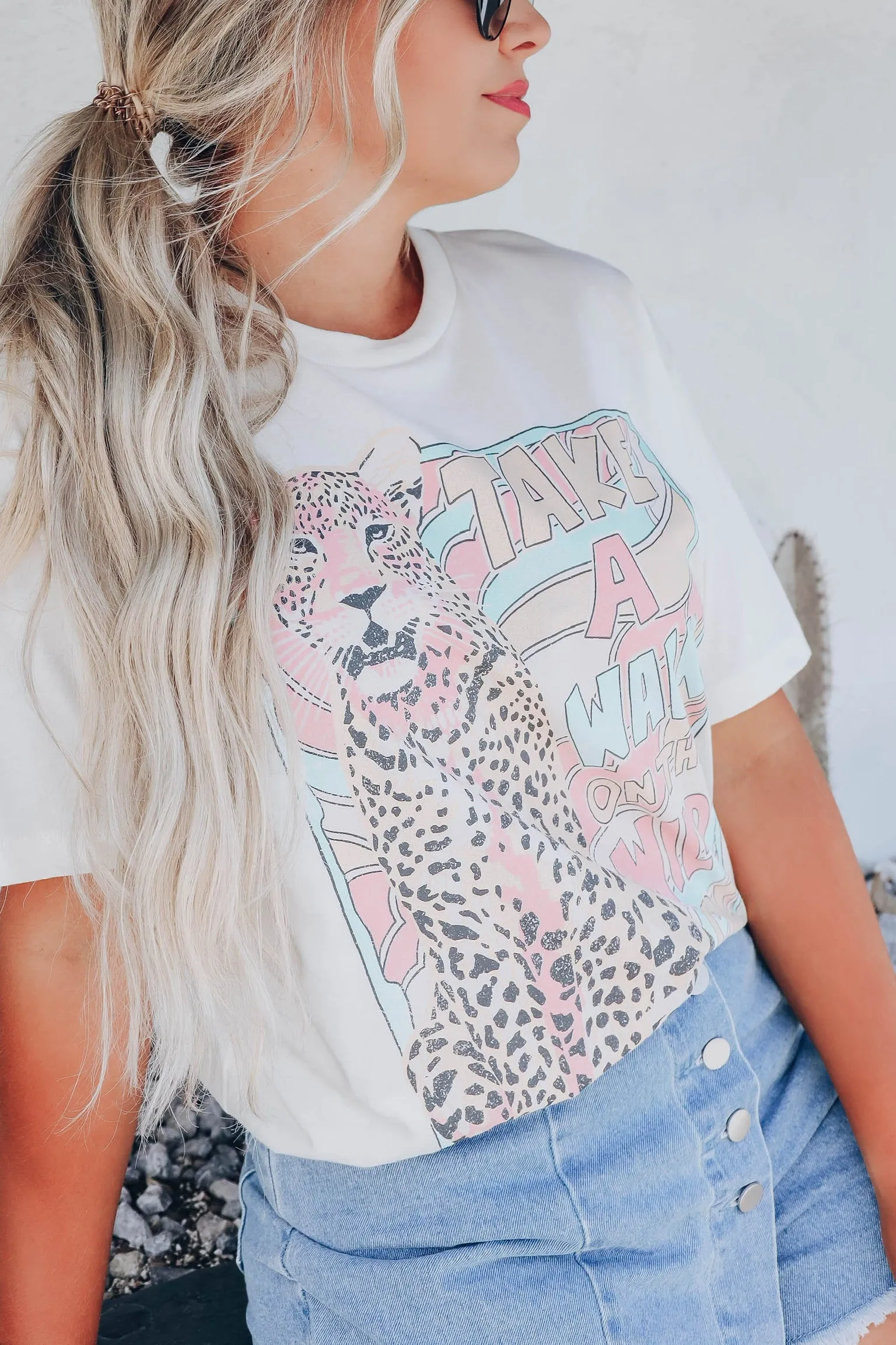 Wild Side Boyfriend Graphic Tee