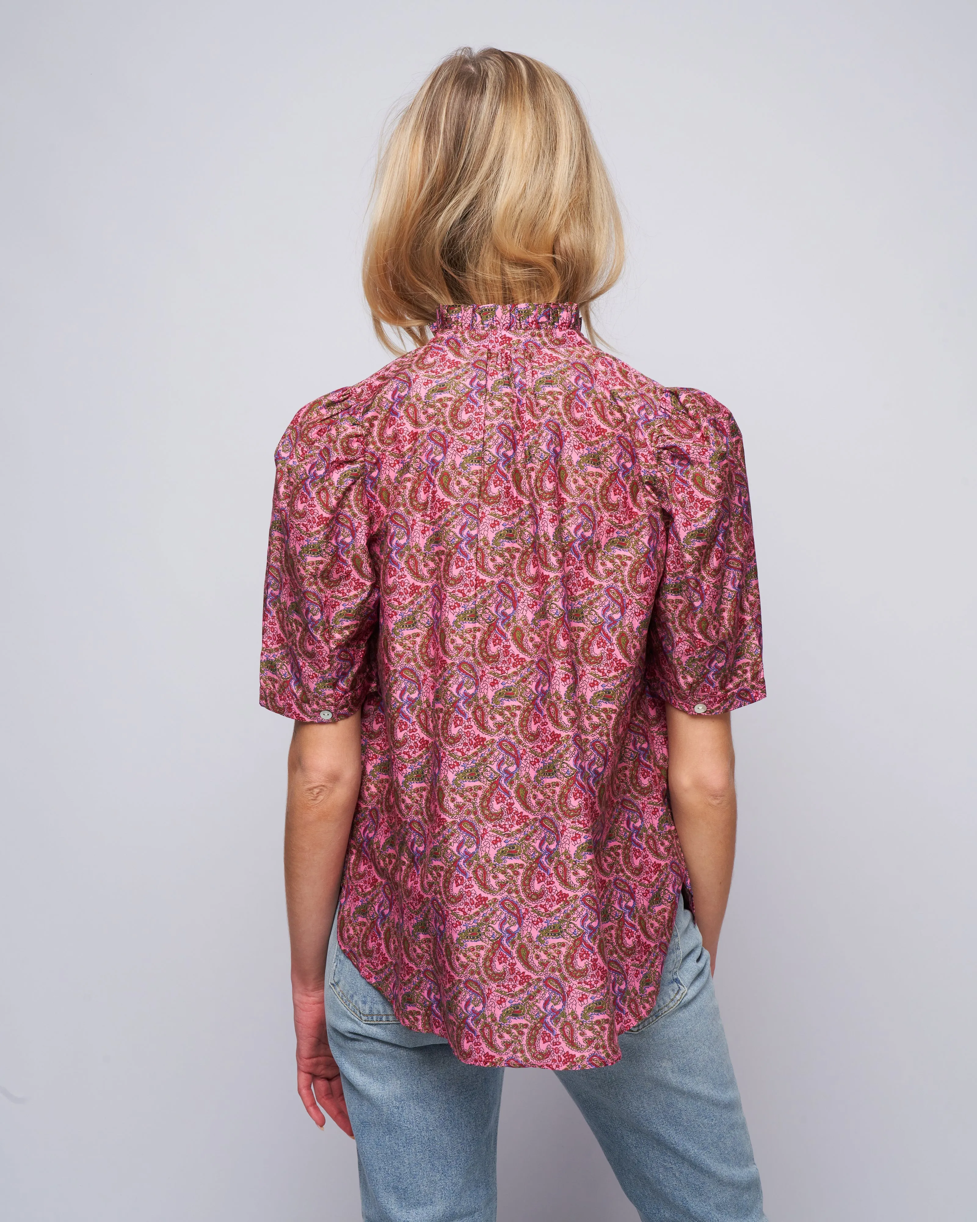 winnie harissa shirt - pink cerise