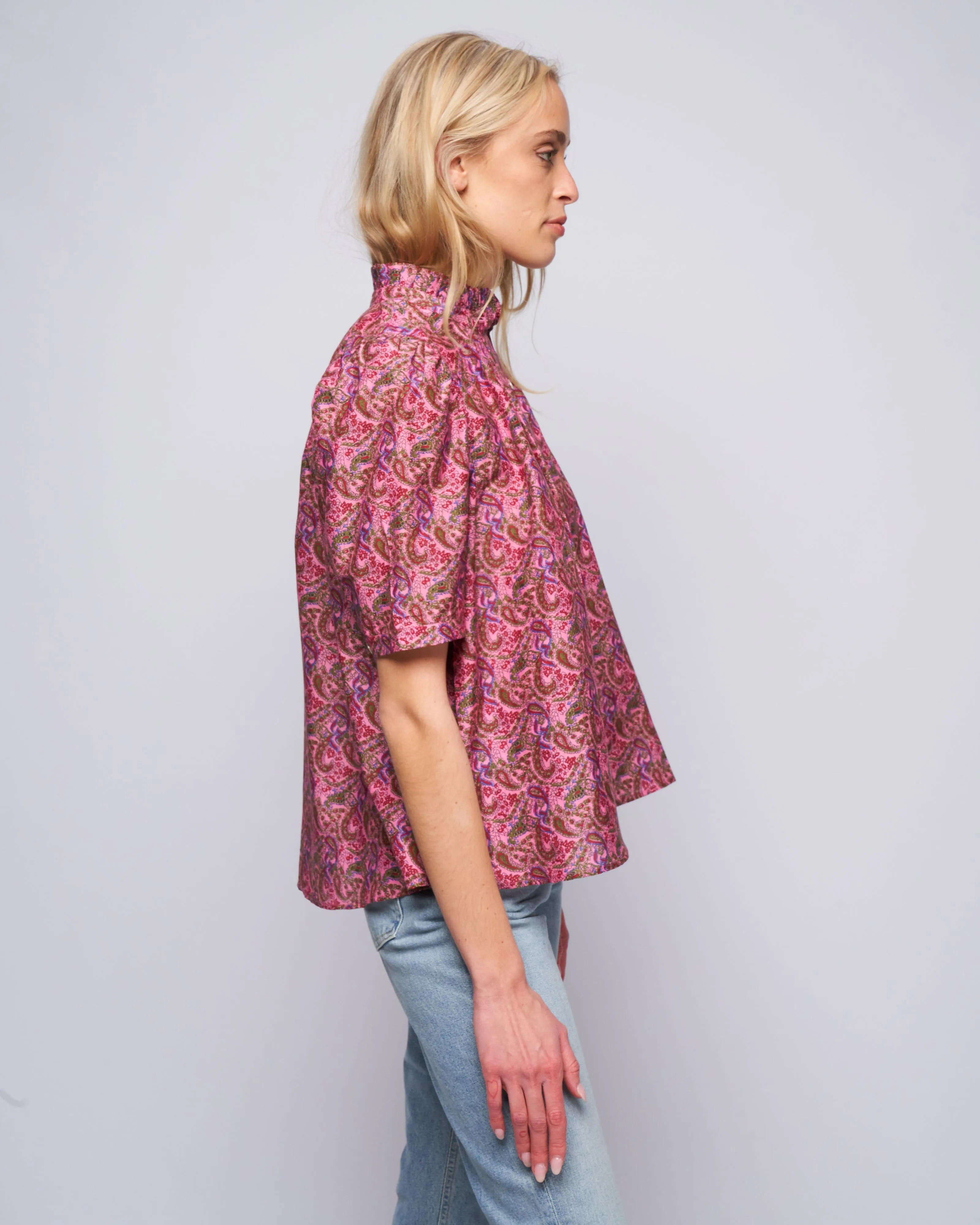 winnie harissa shirt - pink cerise