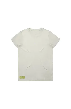 WOLFPACK UNLTD WOMEN'S "STATEMENT"  PREMIUM MIDWEIGHT TEE S/S | NATURAL BEIGE