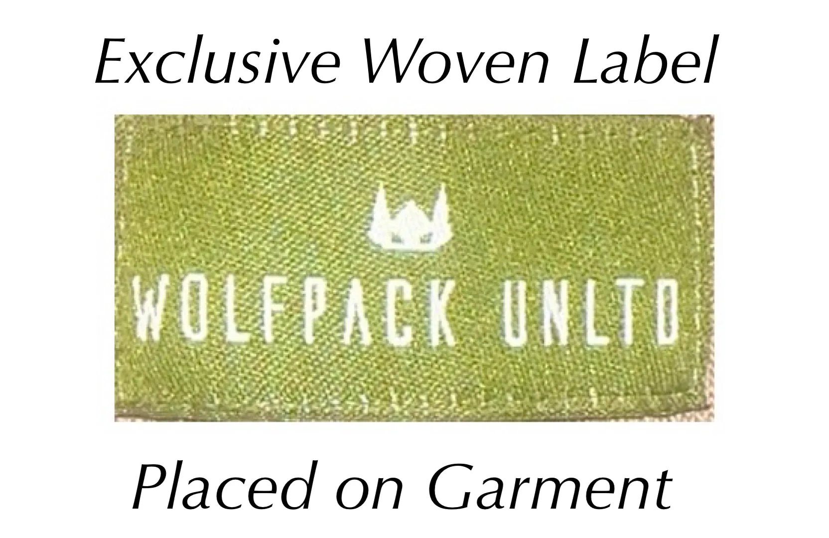 WOLFPACK UNLTD WOMEN'S "STATEMENT"  PREMIUM MIDWEIGHT TEE S/S | NATURAL BEIGE