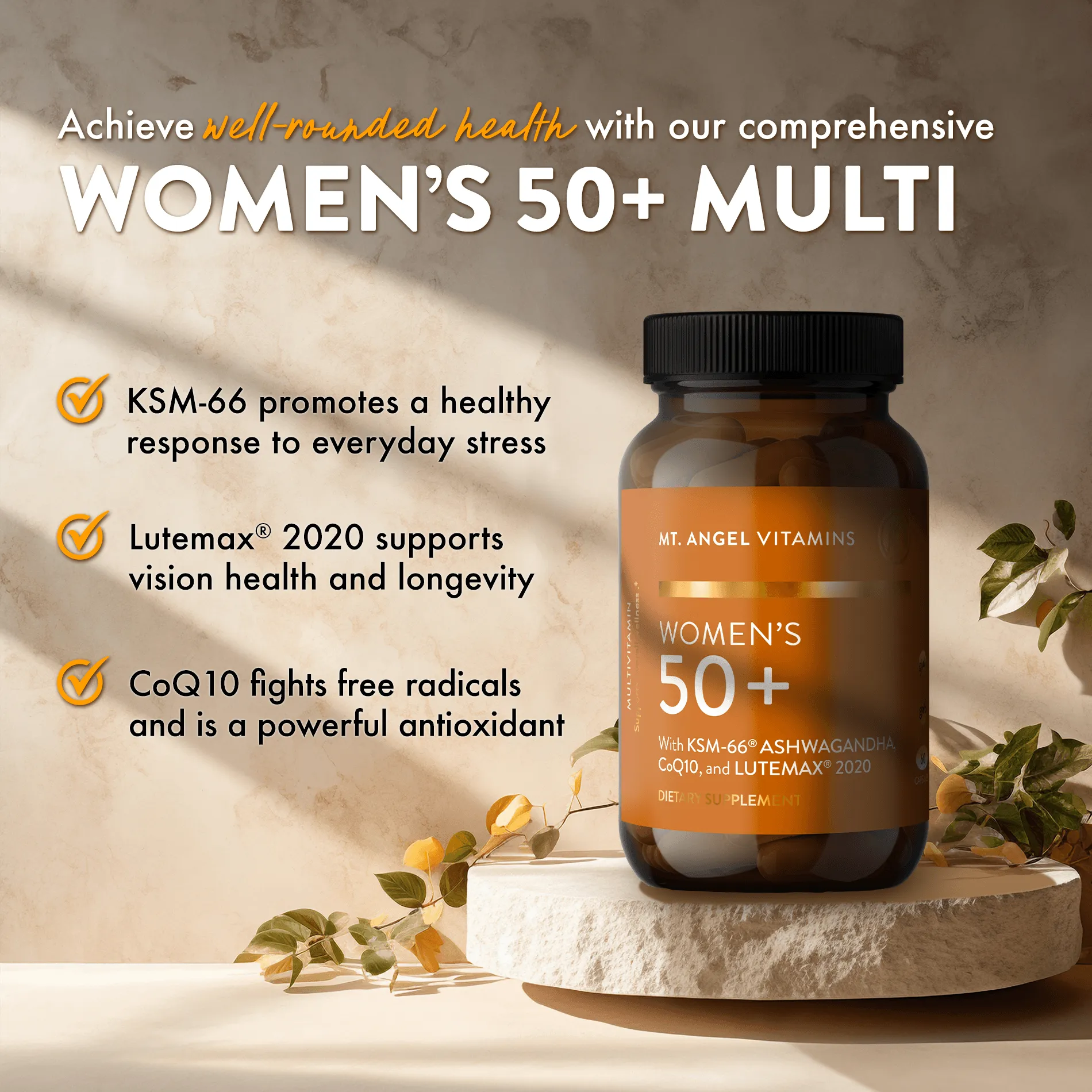 WOMENS 50  MULTI CAP 60CT