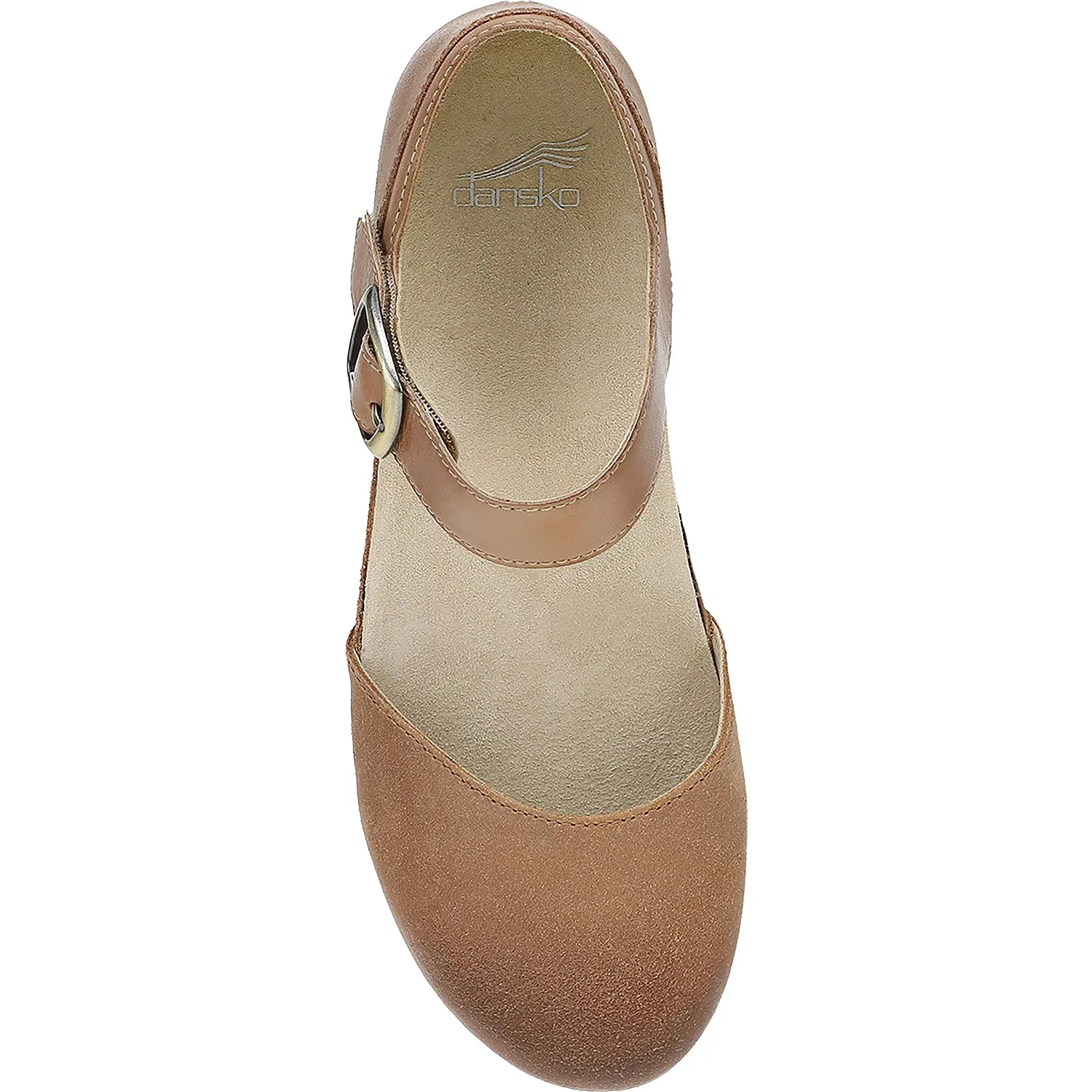 Women's Dansko Mae Tan Burnished Suede