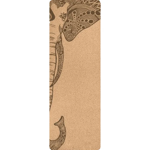 Woowooh Elephant Cork Yoga Mat