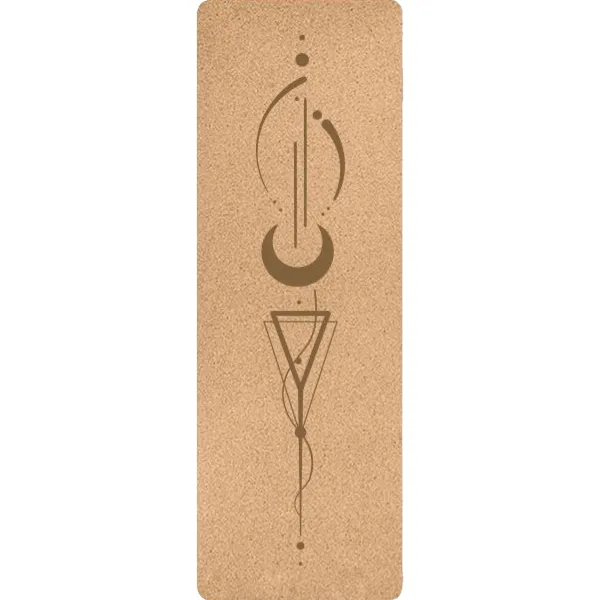 Woowooh Universe Cork Yoga Mat