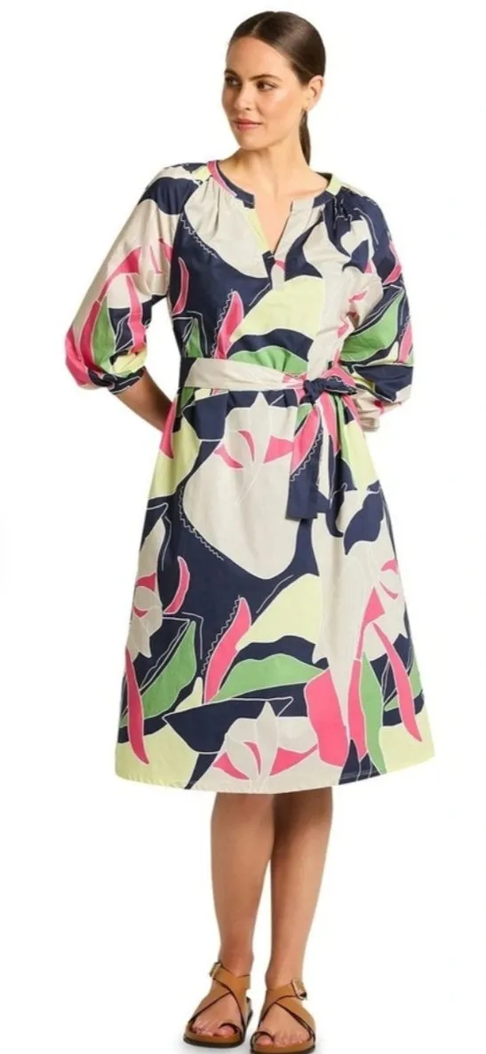 Yarra Trail abstract print dress